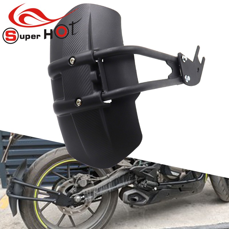 สําหรับ Kawasaki VERSYS1000 KLZ1000 VERSYS650 ER6N ER6F ER4N Z900 Z900RS อุปกรณ์เสริมรถจักรยานยนต์ด้านหลัง Fender Mudguard Mudflap Guard Cover