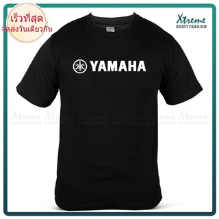 Wew23e23 เสื้อยืดลําลอง ผ้าฝ้าย แขนสั้น พิมพ์ลายจักรยานทีมแข่ง Yamaha B35SDF65W31678