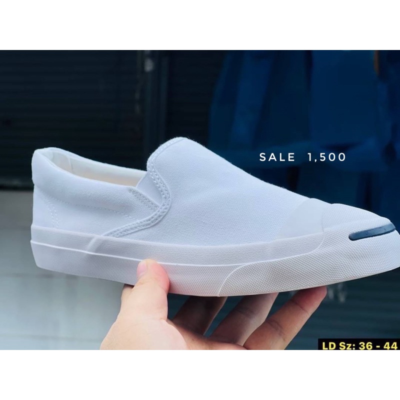 CONVERSE JACK PURCELL SLIP ON JAPAN WHITE