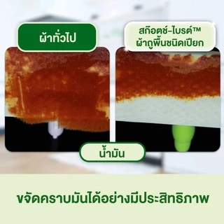 3M™ Scotch-Brite™ สก๊อตช์-ไบรต์ ผ้าถูพื้นชนิดเปียก เก็บฝุ่นได้หมด ไม่ฟุ้งกระจาย