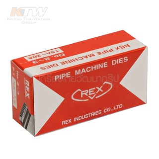 ฟันต๊าปเกลียวเเป๊ป 1/2"-3/4" REX N80A 161907