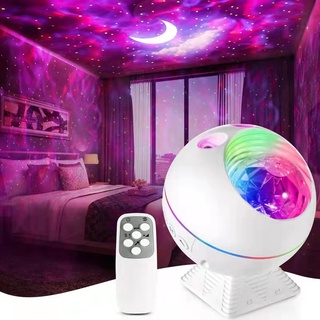 Star Projector Light Sky Moon Lights Galaxy Ocean Projector โคมไฟห้องนอน Night Light พร้อมรีโมทคอนโทรลสำหรับของขวัญเด็กสำหรับเด็ก