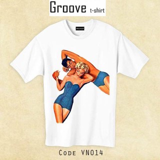 เสื้อยืดลายวินเทจ แนวๆ ใส่ได้ทุกยุค Groovetshirt