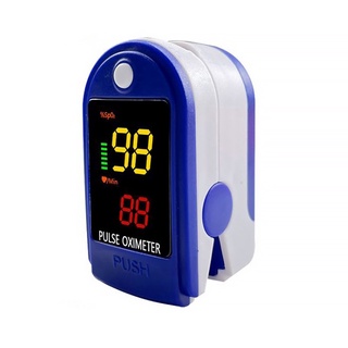 พร้อมส่ง เครื่องวัดออกซิเจนปลายนิ้วOximeter วัดชีพจร วัดค่าSpO2และวัดชีพจรปลายนิ้ว Fingertip pulse oximeter LK87