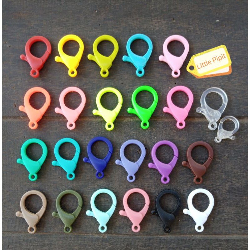 Plastic clasp ตะขอ​ก้ามปู​ พลาสติก​ 3.5 / 2.5​ ซม.