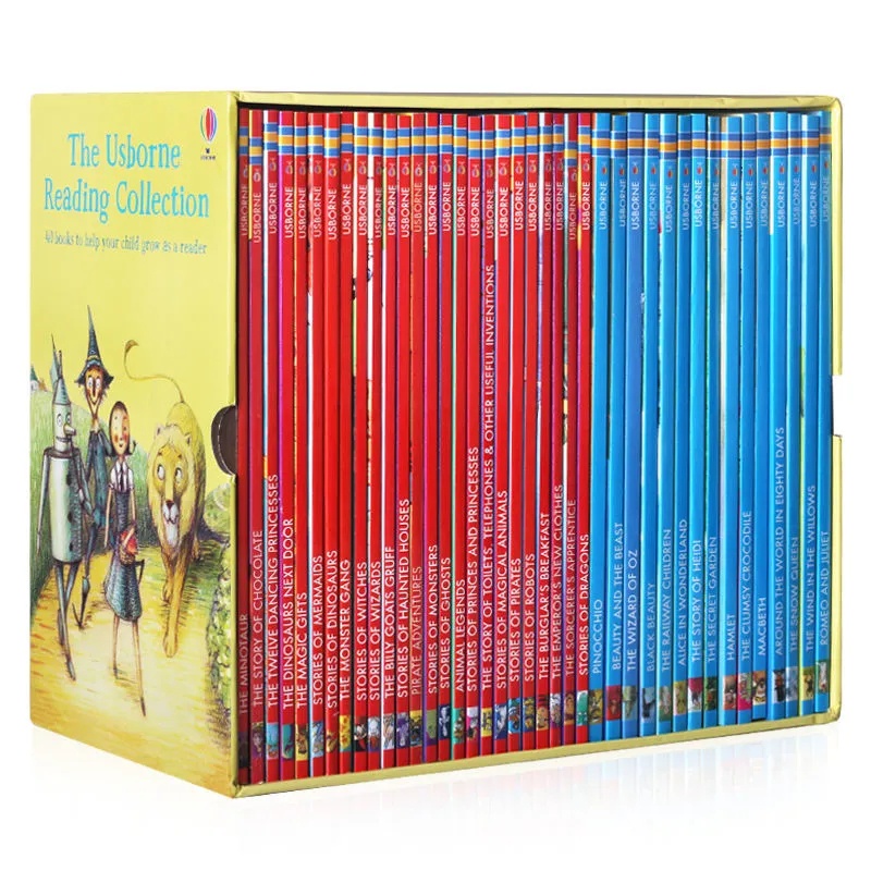 The Usborne Reading Collection My Third Library A Full Set Of 40 ...