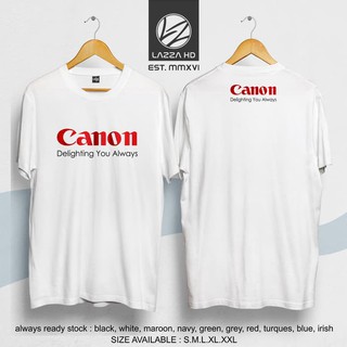 เสื้อยืด พิมพ์ลายโลโก้ Canon Distro คุณภาพสูง สําหรับผู้หญิง