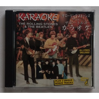 ซีดีเพลง THE ROLLING STONES &amp; THE BEATLES Karaoke *RARE* CD Music