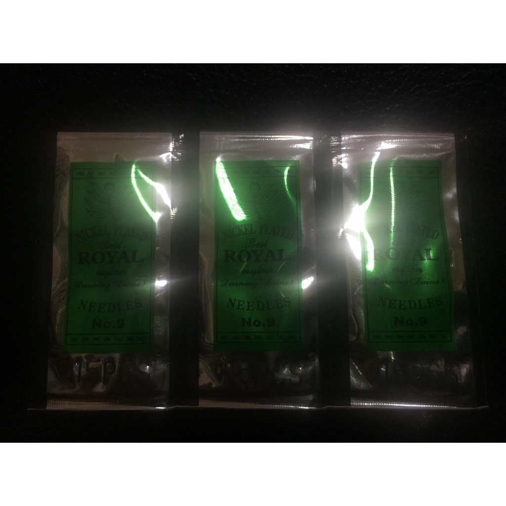 เข็มญี่ปุ่นเบอร์9 ชุด 3 ห่อ (รับไปเลย3ห่