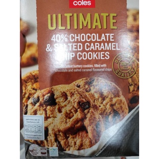 Ultimate 40% Chocolate and Salted Caramel Chip Cookies