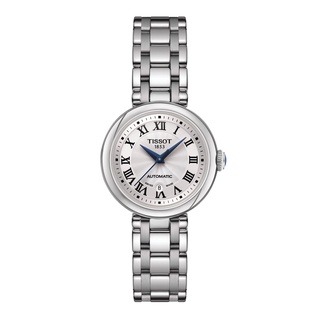 Tissot Bellissima Automatic ทิสโซต์ เบลลิสซิม่า ออโตเมติค สีขาว T1262071101300 นาฬิกาผู้หญิง