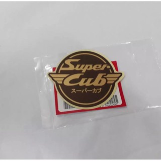 สติ๊กเกอร์​ติดบังลมหน้าแท้ Super cub​ 1ชิ้น*86811-K76-T50ZA