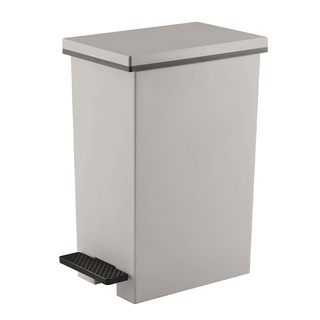 🔥แนะนำ!! DKW ถังขยะขาเหยียบ 20 ลิตร รุ่น HH-2610I ขนาด 22.5 x 39 x 48 ซม. สีเทา Garbage &amp; Recycling Bins