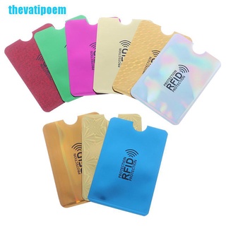 Thevatipoem เคสป้องกัน กันขโมย สําหรับ Rfid Card