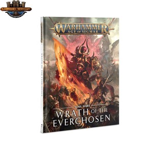 [พร้อมส่ง]  warhammer: WRATH OF THE EVERCHOSEN (ENG) หนังสือประกอบการเล่น