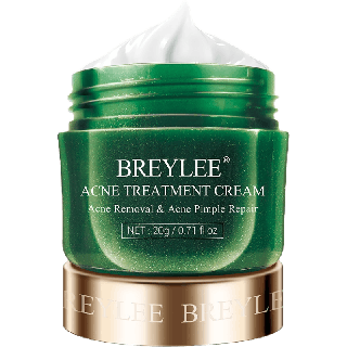 BREYLEE ครีมแต้มสิว ครีมบำรุงผิวหน้า ครีมลดสิว ทีทรี และช่วยรักษาสิว ครีมสิว ผลิตภัณฑ์รักษาสิว แต้มสิว รอยสิว Acne Cream 20g