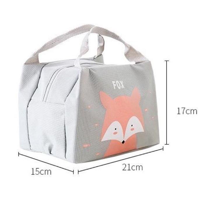 Laris Check Shop1234.- Character Lunch Cooler Bag Food Channel Aluminium Lunch Box Import 76