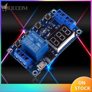 NI✿1-Way Relay Module Delay Power Off Trigger Delay Timer Circuit Switch Board