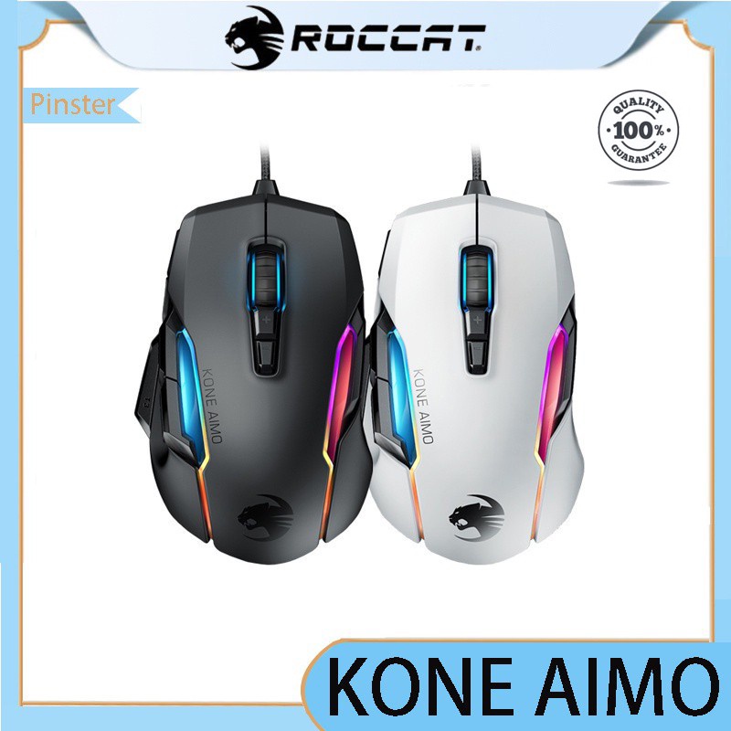 ROCCAT KONE AIMO RGB gaming computer wired big hand mouse pen ...