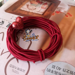1y 1pcs แบ่งตัดขนาดเล็ก 90cm ยางยืด เส้นกลม สี ยางยืดเส้นกลม เอนกประสงค์ ขนาด 2 มิล