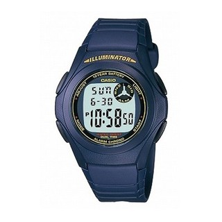 CASIO นาฬิกาข้อมือผู้ชาย สายเรซิน  Blue รุ่น F-200W,F-200W-2B,F-200W-2BDF