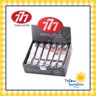 **NEW LOT** กรรไกรตัดเล็บ 777 ขนาดใหญ่ ของแท้ Made in Korea 777 Nail Clippers ขนาด 1 กล่อง 12 ชิ้น สินค้าลอตใหม่