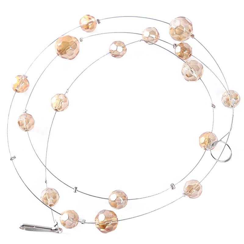 แนะนำ ผ้าม่าน ผ้าม่าน ประดับลูกปัดคริสตัล หลากสี หรูหรา สําหรับตกแต่งหน้าต่าง ประตูห้องนอน ราคาพิเศษ มีเก็บเงินปลายทาง