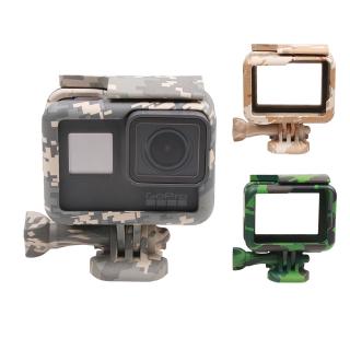 เคสเฮาท์ซิ่งป้องกัน + สกรู Lone + ฐานยึดสําหรับ Gopro Hero 5 6 7 สีดํา