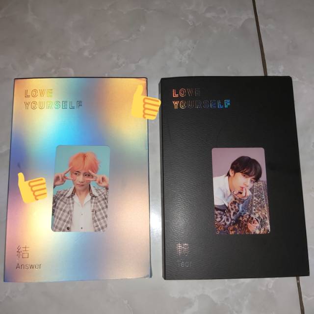 BOOKED ALBUM BTS TEAR TAEHYUNG PC