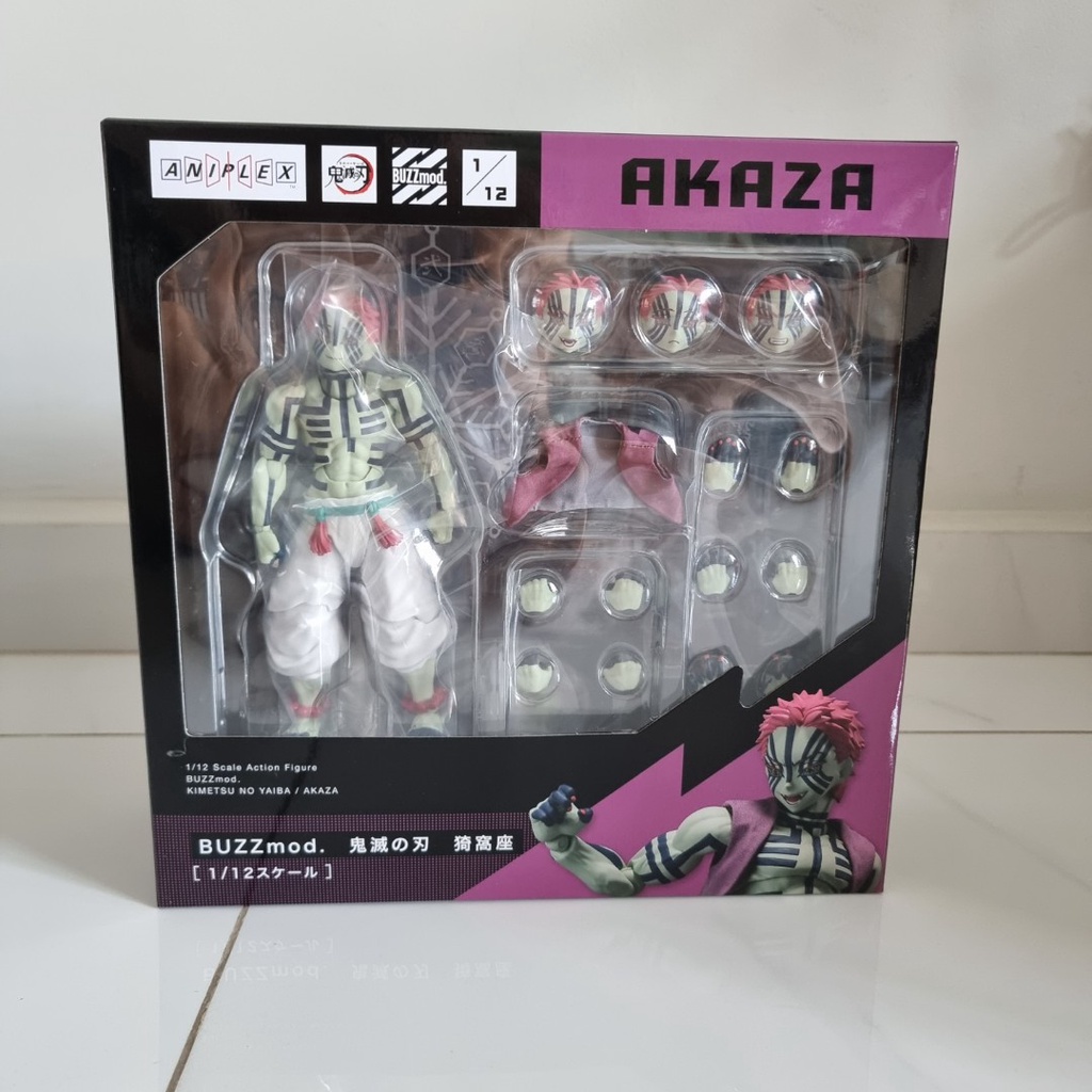 Buzzmod Akaza: Demon Slayer: Kimetsu No Yaiba 1/12