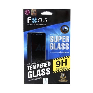 ฟิล์มกระจกนิรภัยเต็มจอแบบใสแข็งแกร่งพิเศษ (Super Glass) Focus for Samsung