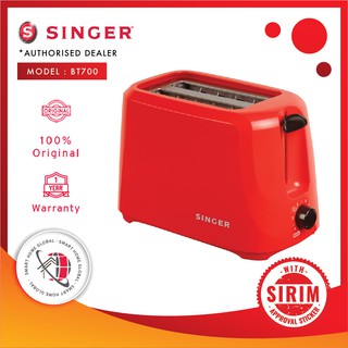 *Bubble Wrap* Singer BT700 Bread Toaster *Ready Stock*