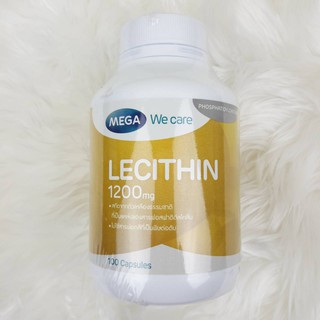 เมกกะ เลซิติน 1200 มก.100 เม็ด Mega Wecare Lecithin