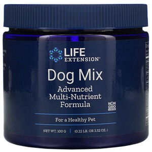 +ล็อตใหม่+ DOG Mix วิตามินรวมสุนัข เสริมภูมิ บำรุงสมอง ตา หัวใจ เสริมระบบขับถ่าย USA (100 g)