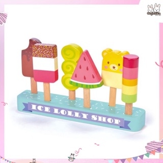 ของเล่นไม้เสริมพัฒนาการ ไอติมแท่งหลากสีสันรสชาติจากแบรนด์ Tender Leaf Toys - Ice Lolly Shop