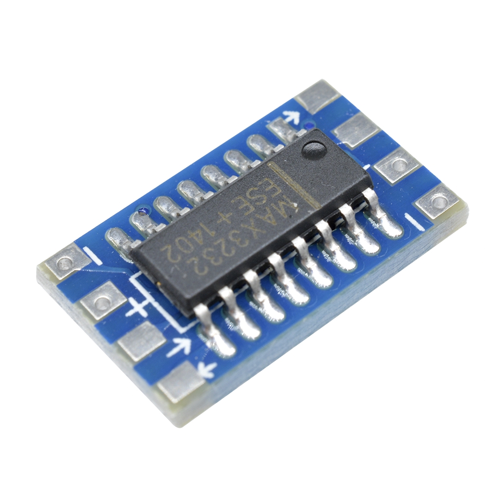 DIYMORE ใหม่ 10Pc Mini RS232 เป็น TTL MAX3232 Converter Adapter Module Serial Port Board