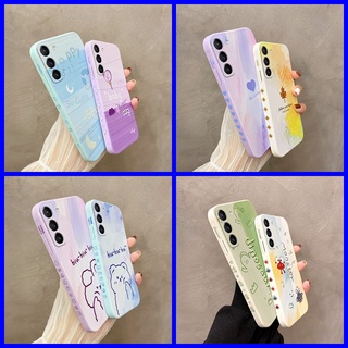 เคส Samsung S21FE เคส Samsung S21 fe น่ารัก กันกระแทก ซิลิโคนนิ่ม เคสขอบตรง