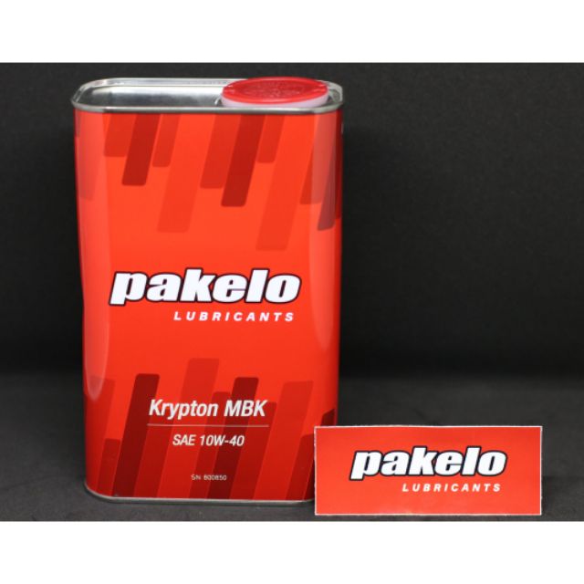น้ำมันเครื่อง Pakelo(ปาเกโร่) 10W40 Krypton MBK