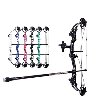 ธนูคอมโพสิต การยิงธนู Sanlida Master X8 Youth Composite Pulley Bow And Arrow Competition Archery Bow Set