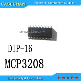 วงจรรวม MCP3208-CI/P MCP3208 - CI / P DIP-16 MCP3208 1 ชิ้น