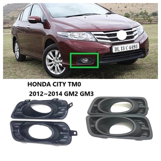 ฝาครอบไฟตัดหมอกกันชนหน้า สําหรับ HONDA CITY TM0 2012 2013 2014 GM2 GM3