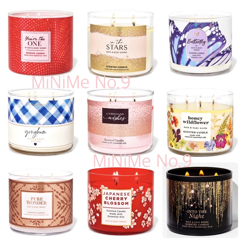 ✨Set4/6✨เทียนหอม Bath&Body Works 3-wicks candle ขนาดใหญ่ 411 g. - รูปที่ 2