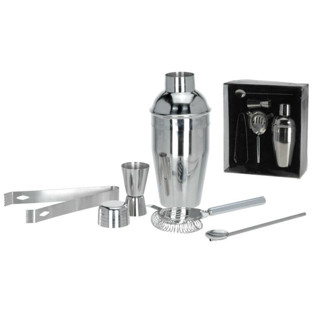 Cocktail shaker kit Jiggers 5PCS Antirust Antileak Stainless Steel