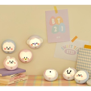 🎀【Last chance!!! พร้อมส่ง】 Korea LINE FRIENDS BTS BT21 Sensor Mood Light/ KOYA