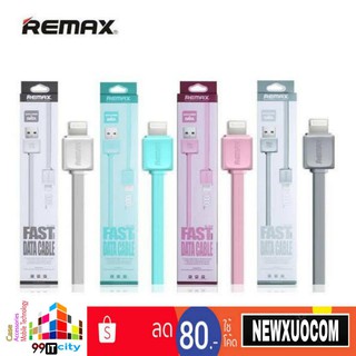 REMAXแท้ 100% Remax สายชาร์จ RC-008i &amp; RC-008M สำหรับ IPhone&amp;Android สินค้ามีประกัน 1 ปี