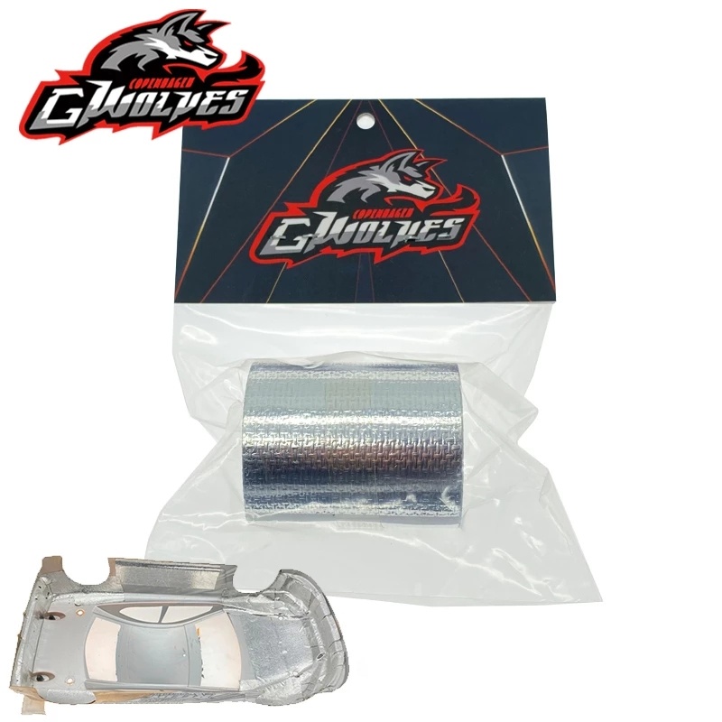 G-Wolves ยาว 5 เมตร RC รถเปลือกเสริมสติกเกอร์ป้องกันสติกเกอร์ใยแก้วรถ Shell Strength เสริมการเสริมแร