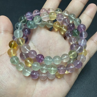 ข้อมือหินเรนโบว์ฟลูออไรต์ Rainbow Fluorite