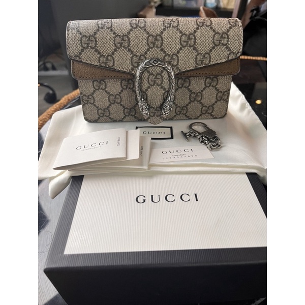 ❌ขายแล้วค่❌ขายกระเป๋า Gucci Like New Gucci super mini dionysus แท้ล้าน%