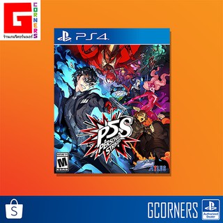 PS4 : เกม Persona 5 Strikers + Postcard ( Zone 3 )