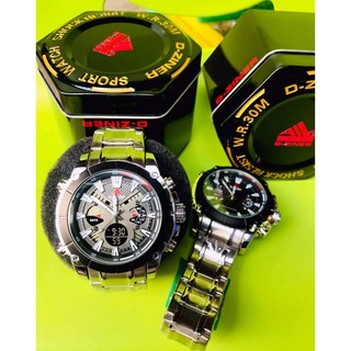 Dziner Watch สายเลส สินค้าแท้กันน้ำ 100% Code:W1D020164